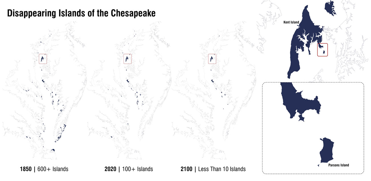 Disappearing Islands of the Chesapeake